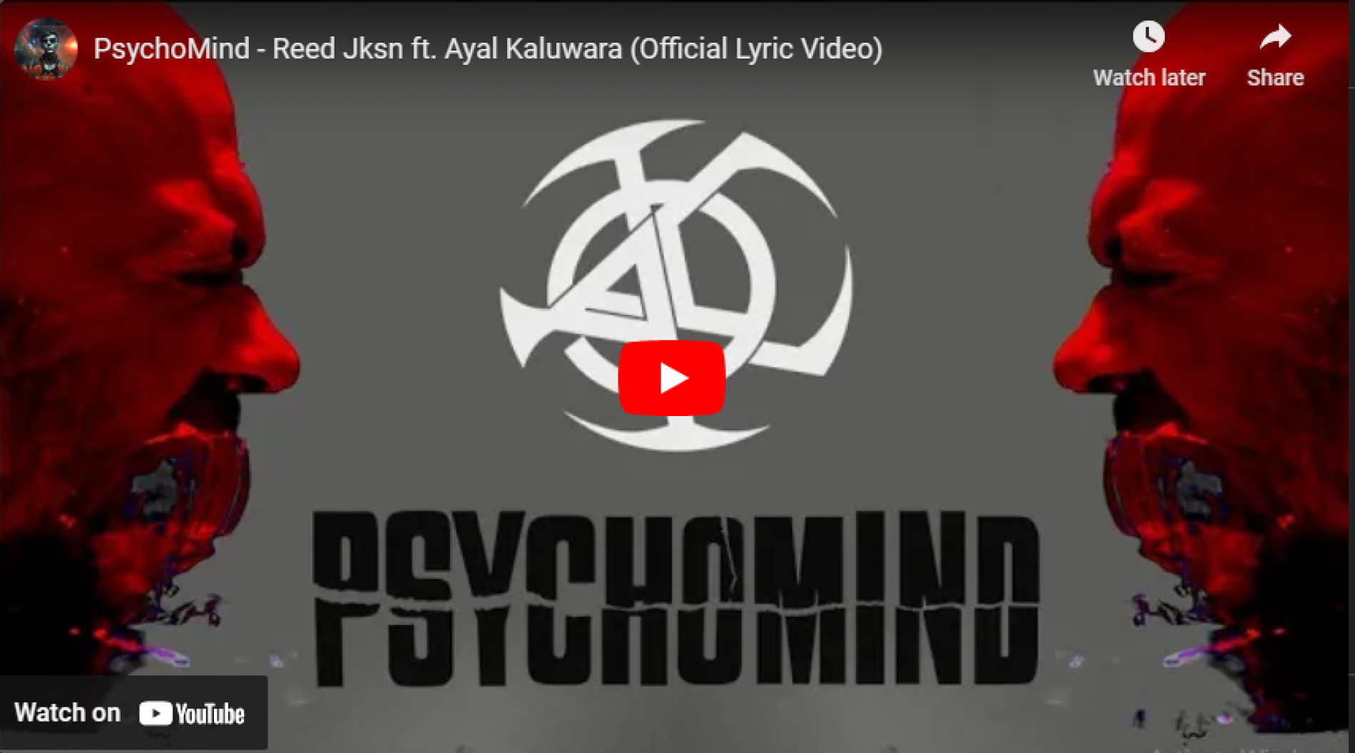 New Music : PsychoMind – Reed Jksn ft. Ayal Kaluwara (Official Lyric Video)