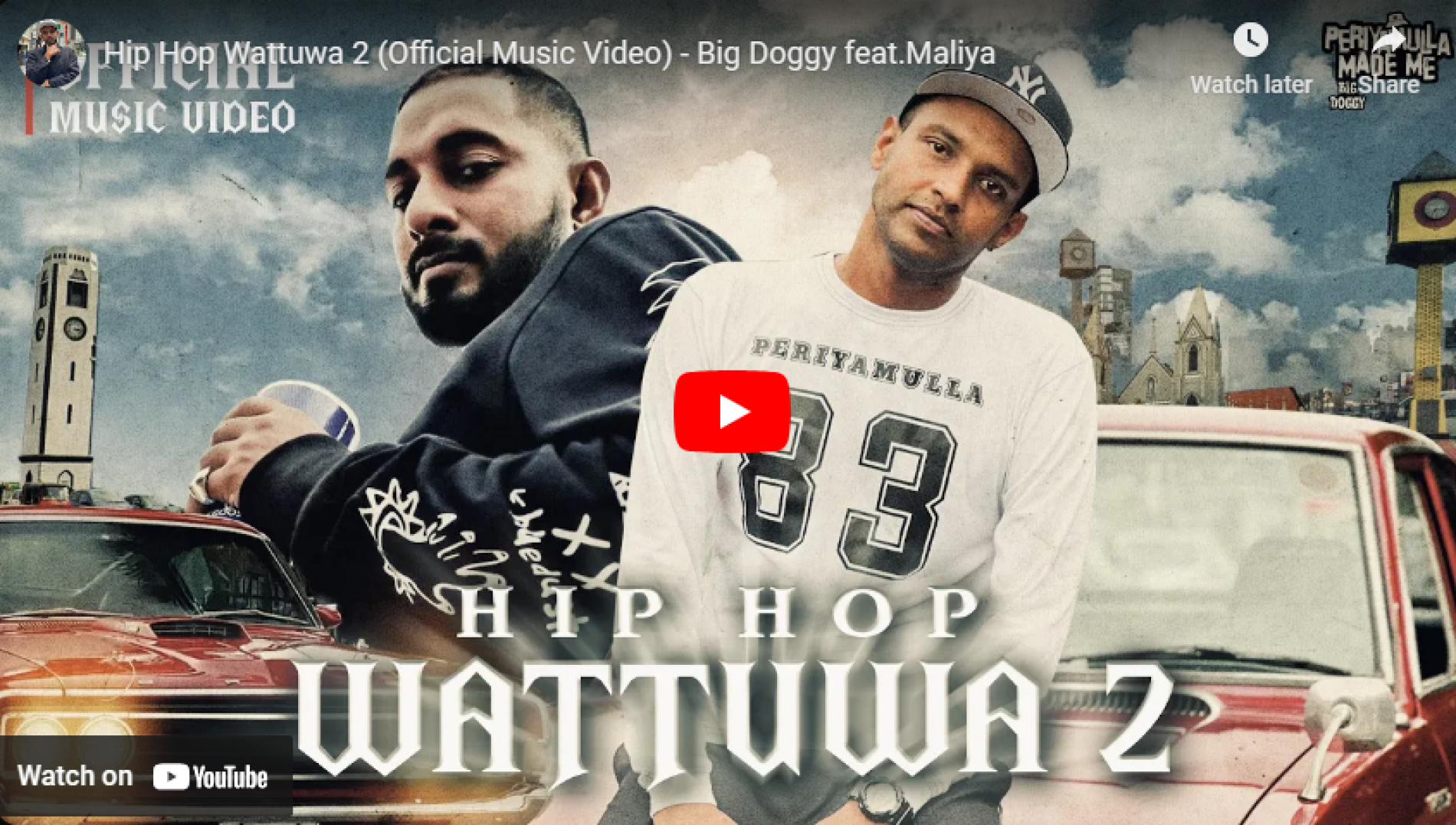 New Music : Hip Hop Wattuwa 2 (Official Music Video) – Big Doggy feat.Maliya