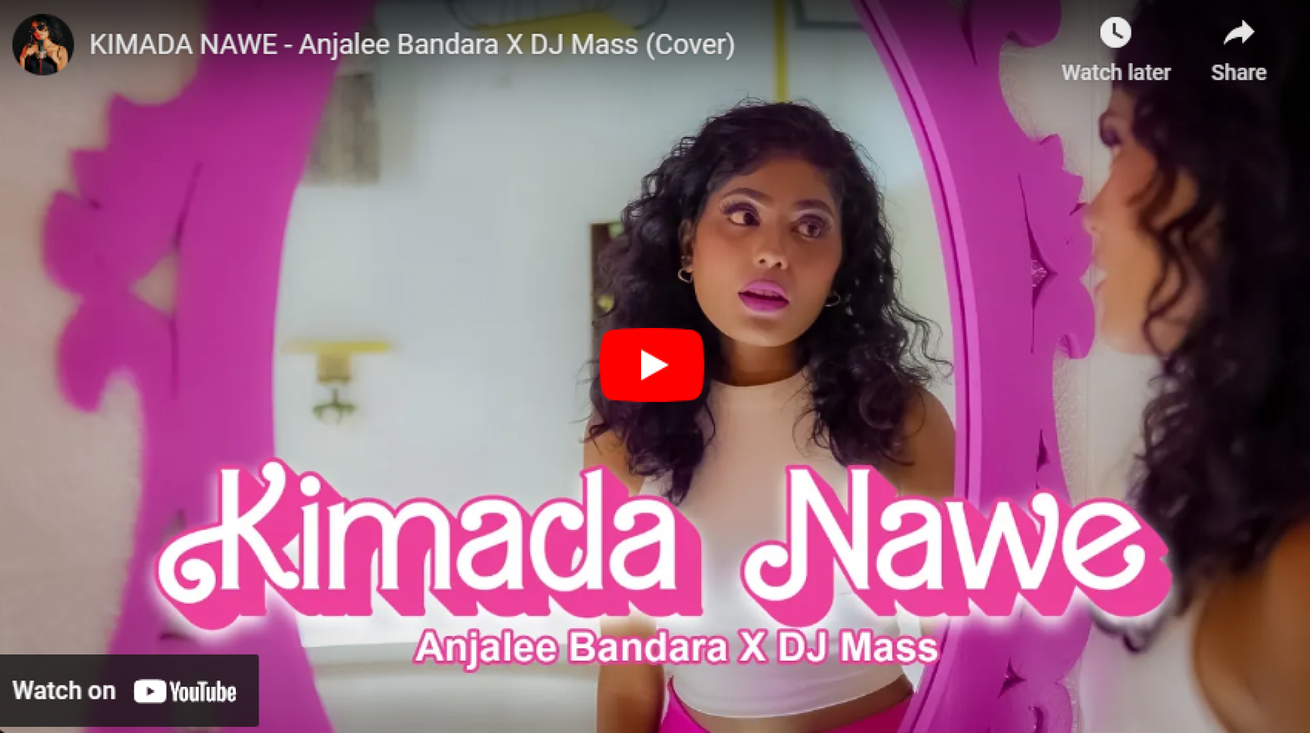 New Music : Kimada Nawe – Anjalee Bandara X DJ Mass (Cover)