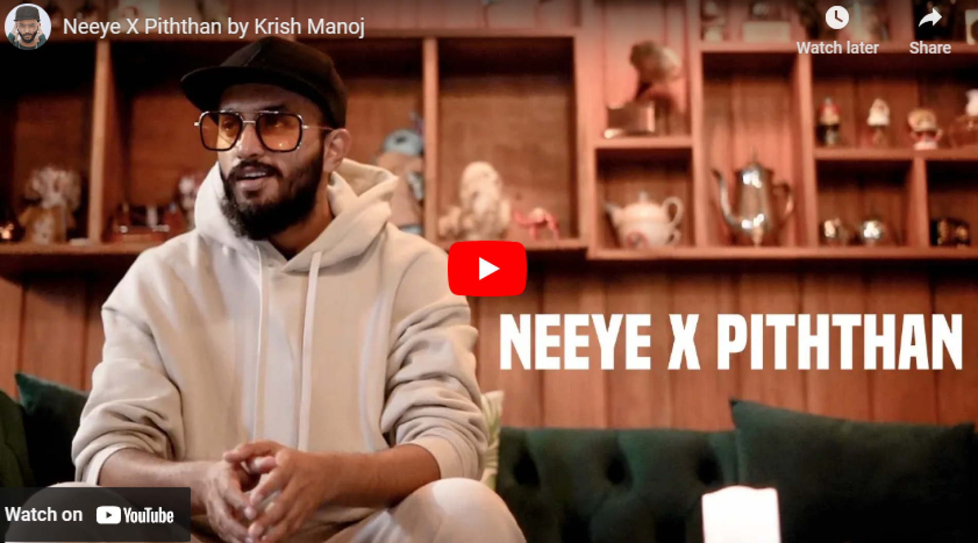 New Music : Neeye X Piththan by Krish Manoj