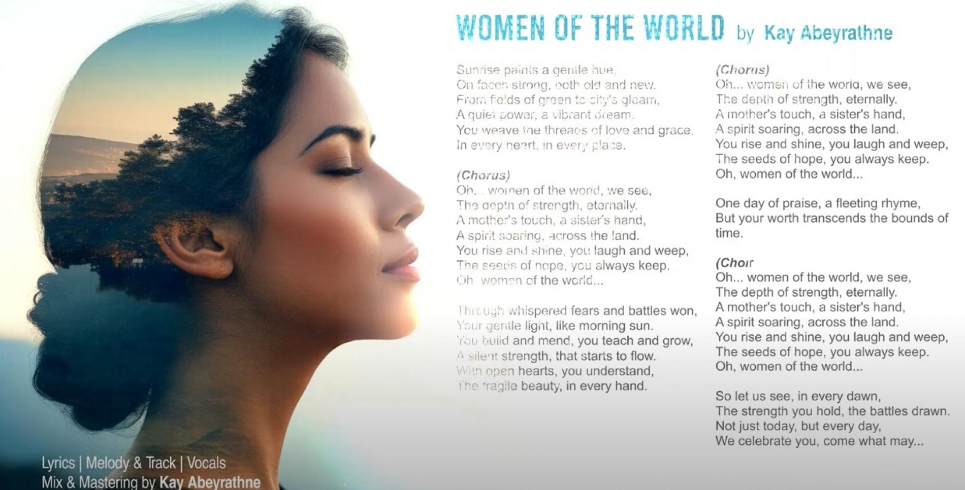 New Music : Kay Abeyrathne – Women Of The World