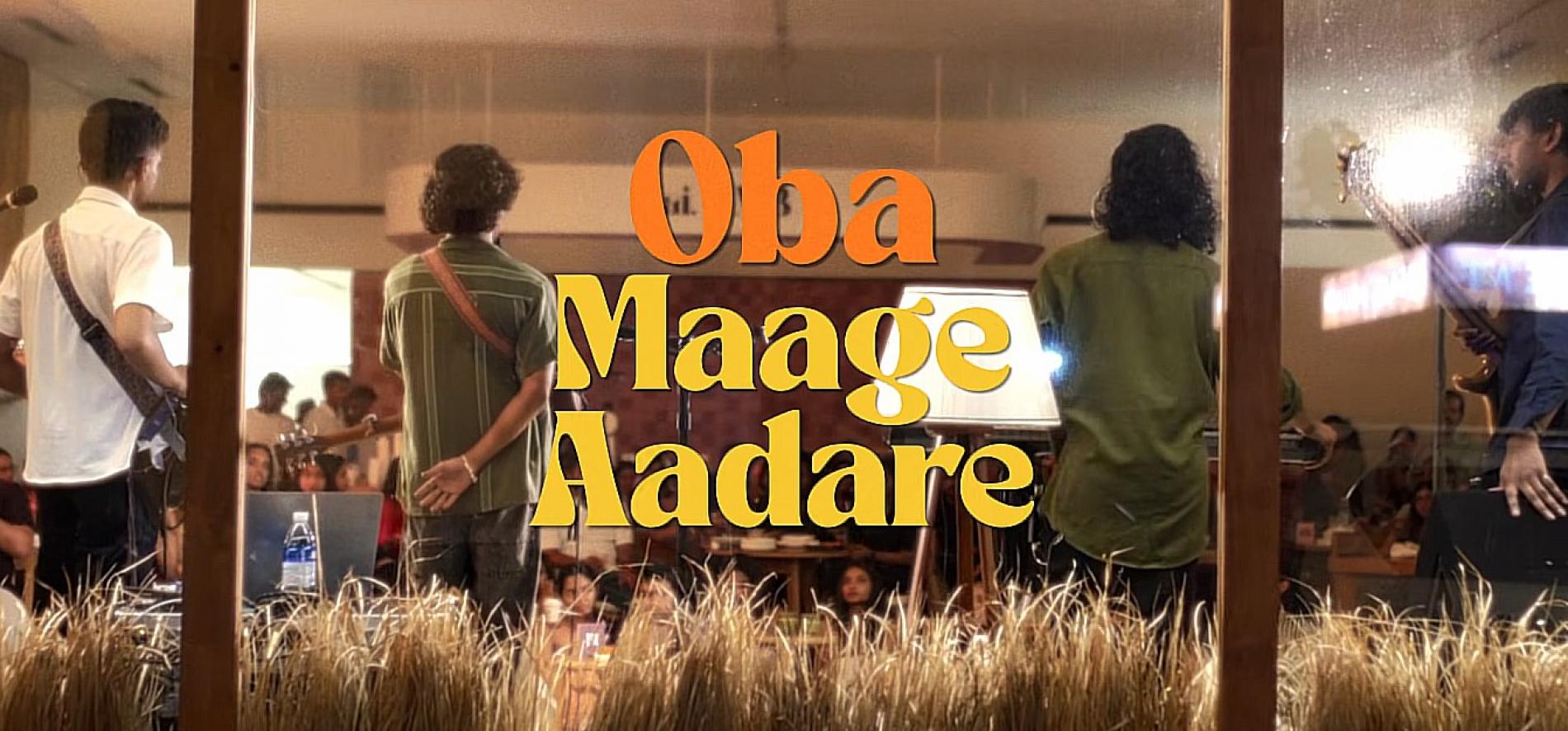 New Music : Channuka – Oba Maage Aadare (Live from Colombo)